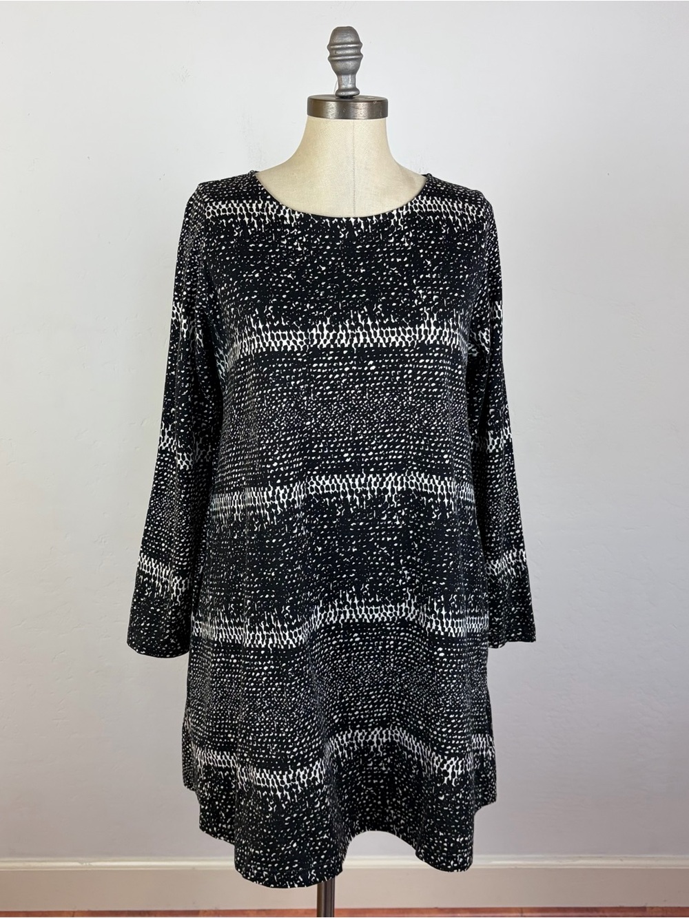 Marimekko Speckled Scoop Neck T Shirt Dress
